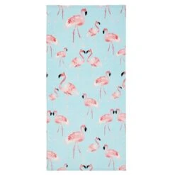 Catherine Lansfield Flamingo Beach Towel