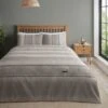 Catherine Lansfield Denim Grey Duvet Cover And Pillowcase Set