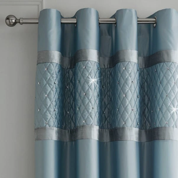 Catherine Lansfield Sequin Cluster Eyelet Curtains 13 Catherine Lansfield Sequin Cluster Eyelet Curtains - Image 13