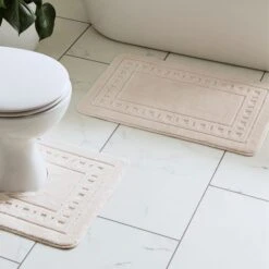 Catherine Lansfield Armoni Bath And Pedestal Mat Set 24 Catherine Lansfield Armoni Bath And Pedestal Mat Set -Catherine Lansfield 30680845
