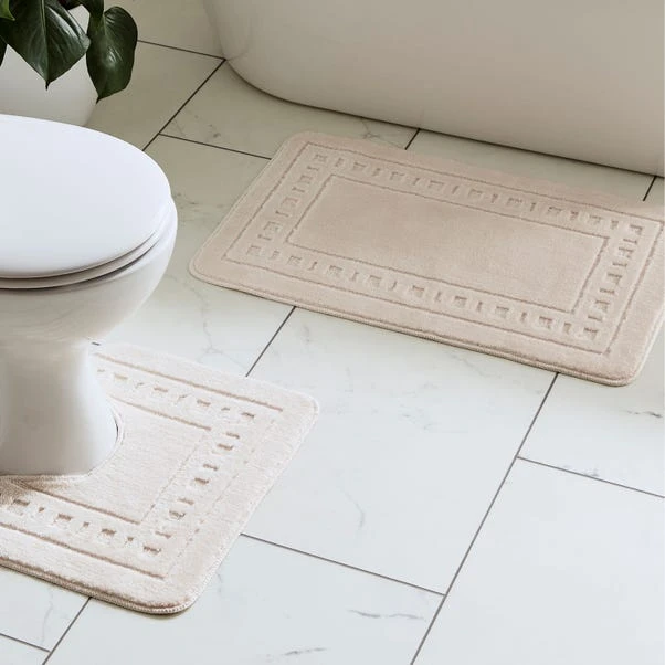 Catherine Lansfield Armoni Bath And Pedestal Mat Set 8 Catherine Lansfield Armoni Bath And Pedestal Mat Set - Image 8