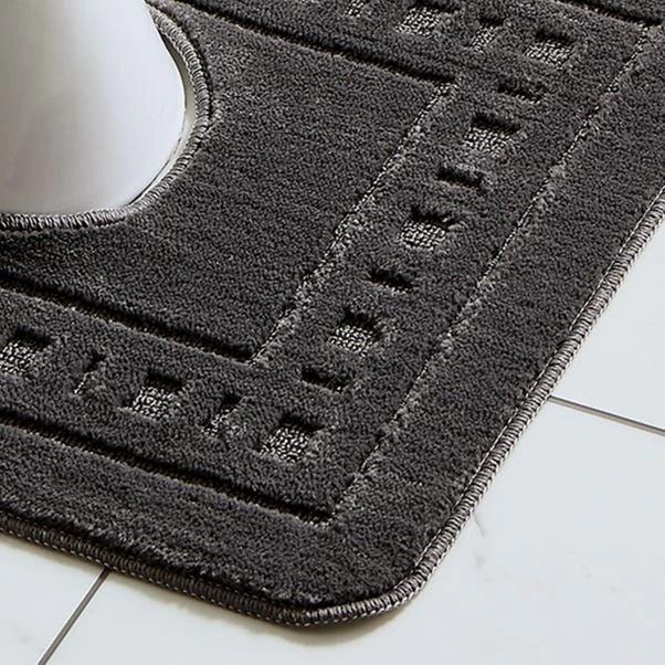 Catherine Lansfield Armoni Bath And Pedestal Mat Set 5 Catherine Lansfield Armoni Bath And Pedestal Mat Set - Image 5