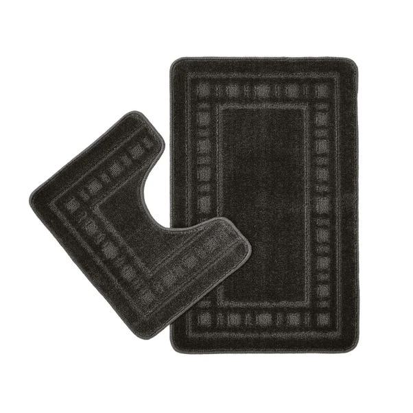 Catherine Lansfield Armoni Bath And Pedestal Mat Set 6 Catherine Lansfield Armoni Bath And Pedestal Mat Set - Image 6