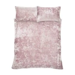 Catherine Lansfield Crushed Velvet Duvet Cover And Pillowcase Set -Catherine Lansfield 30705247 alt07