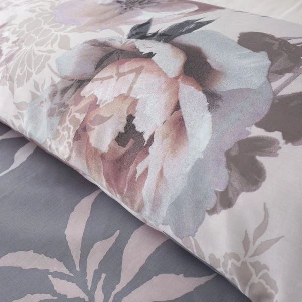 Catherine Lansfield Dramatic Floral Duvet Cover & Pillowcase Set 4 Catherine Lansfield Dramatic Floral Duvet Cover & Pillowcase Set - Image 4