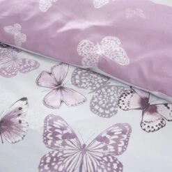 Catherine Lansfield Scatter Butterfly Heather Duvet Cover And Pillowcase Set 21 Catherine Lansfield Scatter Butterfly Heather Duvet Cover And Pillowcase Set -Catherine Lansfield 30757732 alt05
