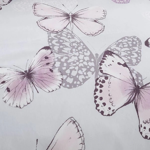Catherine Lansfield Scatter Butterfly Heather Duvet Cover And Pillowcase Set 15 Catherine Lansfield Scatter Butterfly Heather Duvet Cover And Pillowcase Set - Image 15