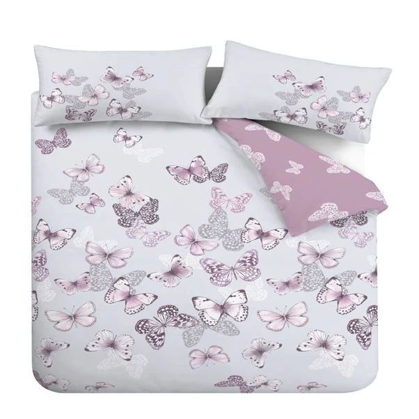 Catherine Lansfield Scatter Butterfly Heather Duvet Cover And Pillowcase Set 17 Catherine Lansfield Scatter Butterfly Heather Duvet Cover And Pillowcase Set - Image 17