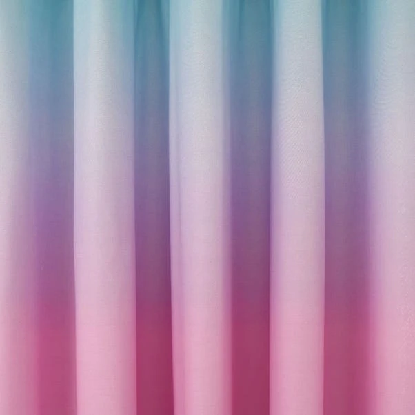 Catherine Lansfield Rainbow Ombre Clouds Eyelet Curtains 3 Catherine Lansfield Rainbow Ombre Clouds Eyelet Curtains - Image 3