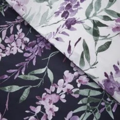 Catherine Lansfield Wisteria Reversible White Duvet Cover & Pillowcase Set 27 Catherine Lansfield Wisteria Reversible White Duvet Cover & Pillowcase Set -Catherine Lansfield 30867189 alt07