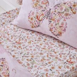Catherine Lansfield Enchanted Butterfly Fitted Sheet 6 Catherine Lansfield Enchanted Butterfly Fitted Sheet -Catherine Lansfield 30880253