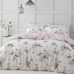 Catherine Lansfield Songbird Reversible Duvet Cover & Pillowcase Set 38 Catherine Lansfield Songbird Reversible Duvet Cover & Pillowcase Set -Catherine Lansfield 30903336