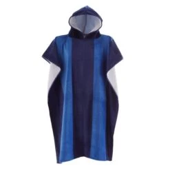 Catherine Lansfield Stripe Hooded Cotton Towel Poncho -Catherine Lansfield 30911358 alt04