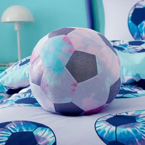 Catherine Lansfield Tie Dye Football Cushion 1 Catherine Lansfield Tie Dye Football Cushion