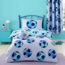 Catherine Lansfield Tie Dye Football Purple Reversible Duvet Cover And Pillowcase Set 21 Catherine Lansfield Tie Dye Football Purple Reversible Duvet Cover And Pillowcase Set -Catherine Lansfield 30913735