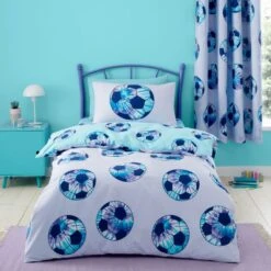 Catherine Lansfield Tie Dye Football Purple Reversible Duvet Cover And Pillowcase Set 15 Catherine Lansfield Tie Dye Football Purple Reversible Duvet Cover And Pillowcase Set -Catherine Lansfield 30913744 alt01