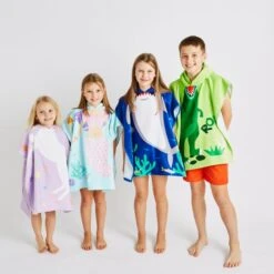 Mermaid Poncho Towel -Catherine Lansfield 30915198 alt03