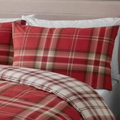 Catherine Lansfield Kelso Check Duvet Cover & Pillowcase Set 28 Catherine Lansfield Kelso Check Duvet Cover & Pillowcase Set -Catherine Lansfield 30918262 alt02