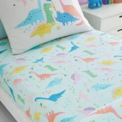 Catherine Lansfield Dinosaur Friends Fitted Sheet 12 Catherine Lansfield Dinosaur Friends Fitted Sheet -Catherine Lansfield 30931750