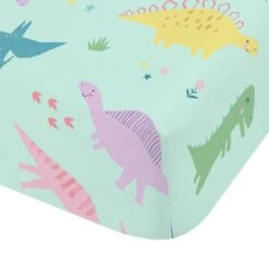 Catherine Lansfield Dinosaur Friends Fitted Sheet 16 Catherine Lansfield Dinosaur Friends Fitted Sheet -Catherine Lansfield 30931776 alt02