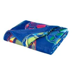 Catherine Lansfield Bright Football Throw 130cm X 170cm 6 Catherine Lansfield Bright Football Throw 130cm X 170cm -Catherine Lansfield 30931794 alt03