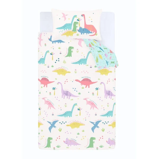 Catherine Lansfield Dinosaur Friends Duvet Cover And Pillowcase Set 5 Catherine Lansfield Dinosaur Friends Duvet Cover And Pillowcase Set - Image 5