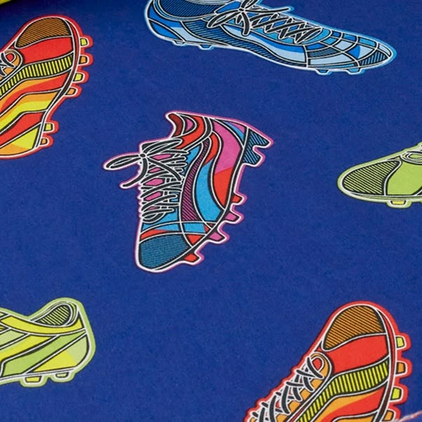 Catherine Lansfield Bright Football Fitted Sheet 3 Catherine Lansfield Bright Football Fitted Sheet - Image 3