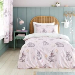 Catherine Lansfield Bunny Tails Ditsy Flowers Duvet Cover And Pillowcase Set 34 Catherine Lansfield Bunny Tails Ditsy Flowers Duvet Cover And Pillowcase Set -Catherine Lansfield 30932004