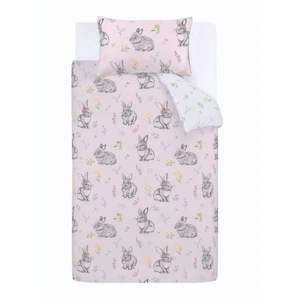 Catherine Lansfield Bunny Tails Ditsy Flowers Duvet Cover And Pillowcase Set 20 Catherine Lansfield Bunny Tails Ditsy Flowers Duvet Cover And Pillowcase Set - Image 20