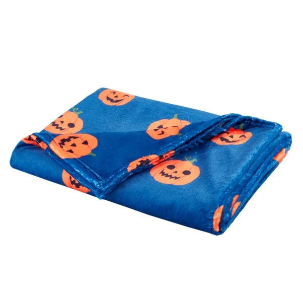 Catherine Lansfield Halloween Pumpkins Throw 130cm X 170cm 3 Catherine Lansfield Halloween Pumpkins Throw 130cm X 170cm - Image 3