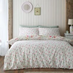 Catherine Lansfield Ella Poppy Duvet Cover And Pillowcase Set -Catherine Lansfield 30942870 alt02