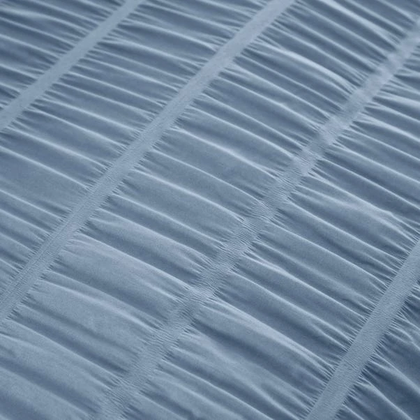 Catherine Lansfield Seersucker Duvet Cover And Pillowcase Set 9 Catherine Lansfield Seersucker Duvet Cover And Pillowcase Set - Image 9