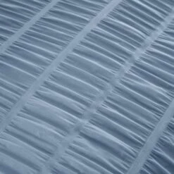 Catherine Lansfield Seersucker Duvet Cover And Pillowcase Set 22 Catherine Lansfield Seersucker Duvet Cover And Pillowcase Set -Catherine Lansfield 30942934 alt02