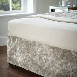 Catherine Lansfield Crushed Velvet Divan Base Bed Wrap -Catherine Lansfield 30956820 alt02