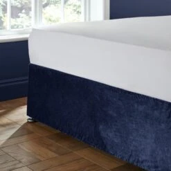 Catherine Lansfield Kingsley Matte Velvet Divan Base Bed Wrap -Catherine Lansfield 30956823