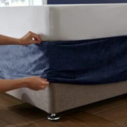 Catherine Lansfield Kingsley Matte Velvet Divan Base Bed Wrap -Catherine Lansfield 30956823 alt03