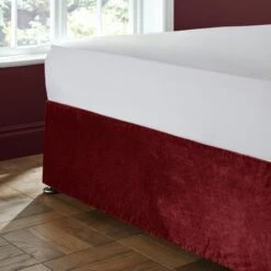 Catherine Lansfield Kingsley Matte Velvet Divan Base Bed Wrap -Catherine Lansfield 30956831