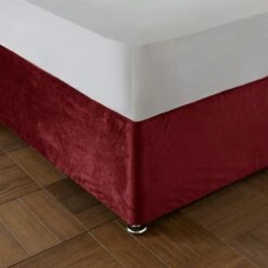 Catherine Lansfield Kingsley Matte Velvet Divan Base Bed Wrap -Catherine Lansfield 30956831 alt01
