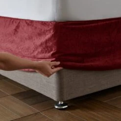 Catherine Lansfield Kingsley Matte Velvet Divan Base Bed Wrap -Catherine Lansfield 30956831 alt02