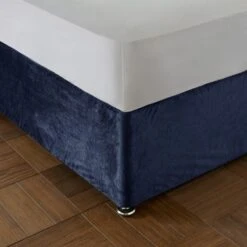 Catherine Lansfield Kingsley Matte Velvet Divan Base Bed Wrap -Catherine Lansfield 30956842 alt01