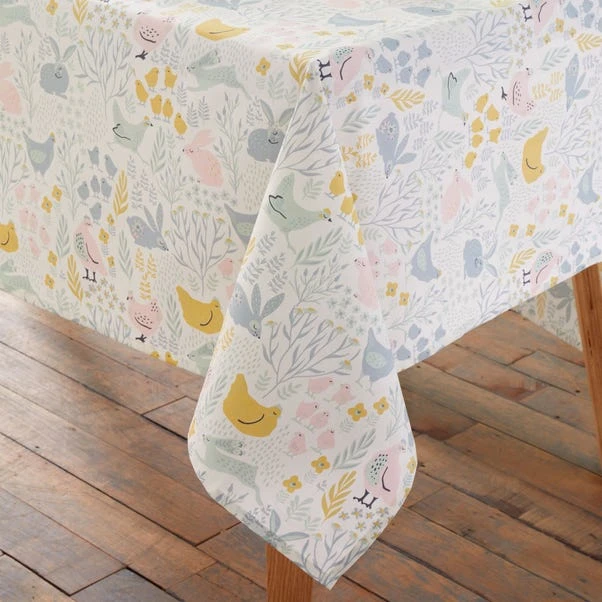 Catherine Lansfield Cottage Friends Tablecloth 2 Catherine Lansfield Cottage Friends Tablecloth - Image 2