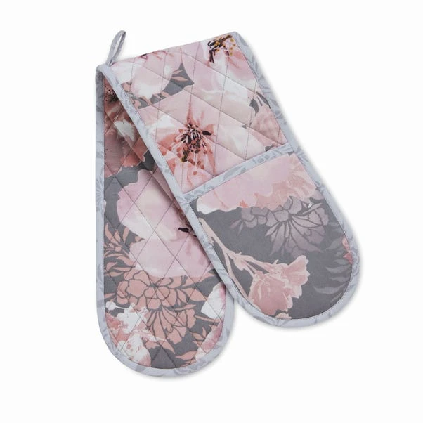Catherine Lansfield Dramatic Floral Double Oven Glove 3 Catherine Lansfield Dramatic Floral Double Oven Glove - Image 3