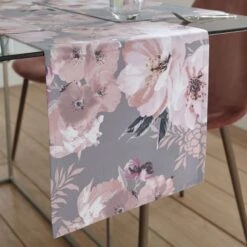 Catherine Lansfield Dramatic Floral Table Runner