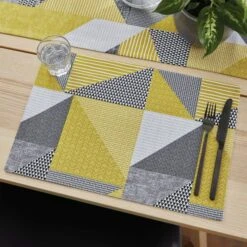 Catherine Lansfield Set Of 2 Larsson Geo Placemats 13 Catherine Lansfield Set Of 2 Larsson Geo Placemats -Catherine Lansfield 30960855