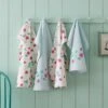 Catherine Lansfield Set Of 4 Strawberry Garden Tea Towels