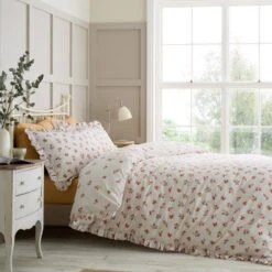Catherine Lansfield Frill Ditsy Floral Duvet Cover And Pillowcase Set 30 Catherine Lansfield Frill Ditsy Floral Duvet Cover And Pillowcase Set -Catherine Lansfield 30962840