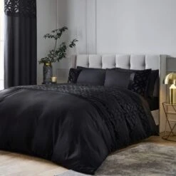 Catherine Lansfield Lattice Cut Velvet Duvet Cover And Pillowcase Set 25 Catherine Lansfield Lattice Cut Velvet Duvet Cover And Pillowcase Set -Catherine Lansfield 30962884