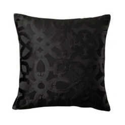 Catherine Lansfield Lattice Cut Velvet Square Cushion -Catherine Lansfield 30962887 alt02