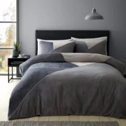 Catherine Lansfield Cosy Larsson Geo Fleece Duvet Cover And Pillowcase Set 35 Catherine Lansfield Cosy Larsson Geo Fleece Duvet Cover And Pillowcase Set -Catherine Lansfield 30962927