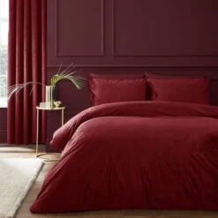 Catherine Lansfield Kingsley Soft Matt Velvet Duvet Cover And Pillowcase Set 35 Catherine Lansfield Kingsley Soft Matt Velvet Duvet Cover And Pillowcase Set -Catherine Lansfield 30962932